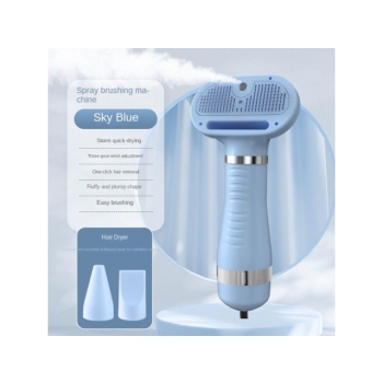 4 w 1 Suszarka dla zwierząt z szczotką parową