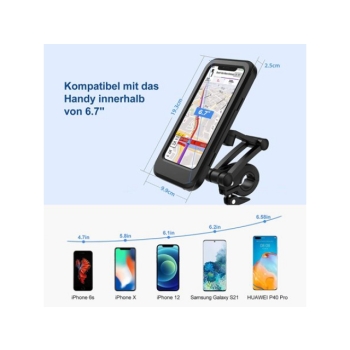 WODOODPORNY UCHWYT ROWEROWY MOTOCYKLOWY NA TELEFON
