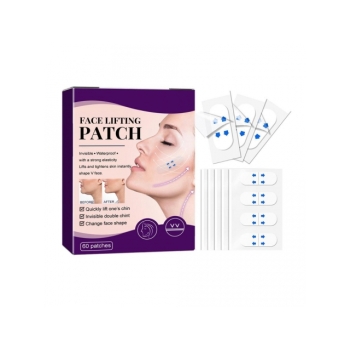 PLASTRY NACIAGAJĄCE SKÓRĘ TWARZY LIFTING 60 SZT