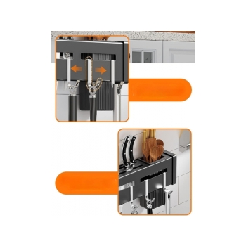 Uchwyt na noże ze stali nierdzewnej 60cm