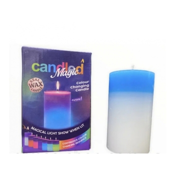 Świeca woskowa z podświetleniem LED