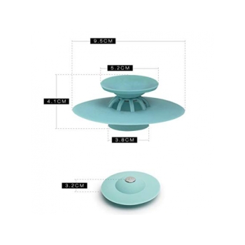 KOREK Z SITKIEM SILIKONOWY DO ZLEWU