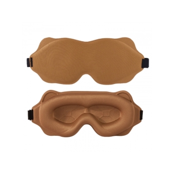 MASKA OPASKA NA OCZY 3D DO SPANIA PODRÓŻY BEŻOWA