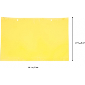 Tablice lepowe żółte A4 na nasionnicę trześniówkę