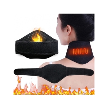 Opaska z magnesami na szyję kark pas z turmalinem