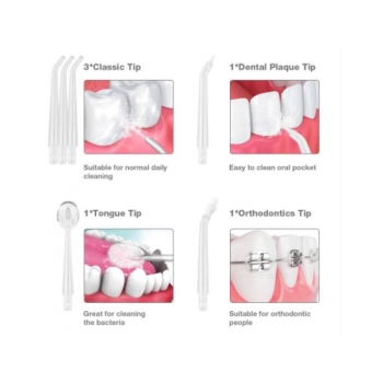 IRYGATOR DENTYSTYCZNY Z 2 KOŃCÓWKAMI zielony