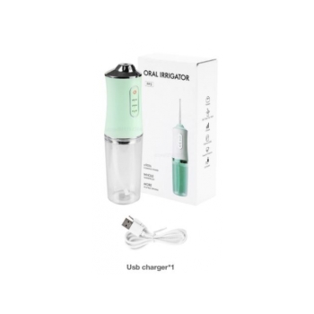 IRYGATOR DENTYSTYCZNY Z 2 KOŃCÓWKAMI zielony