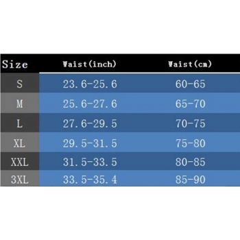 pas wyszczuplający rozmiar: S-3XL