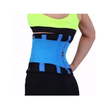 PAS NEOPRENOWY DO ĆWICZEŃ HOT SHAPERS NIEBIESKI XL