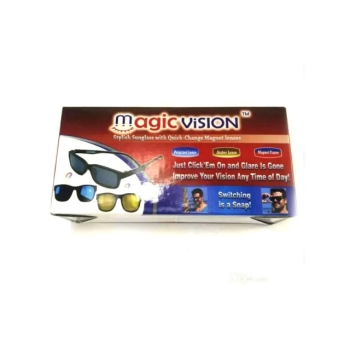 OKULARY MAGNES 2x RAMKA POLARYZACYJNA + NOC