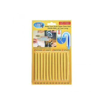 SANI STICKS patyczki czyszczące do odpływów cytryn