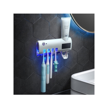 manualny dozownik do pasty uchwyt na szczoteczkiUV