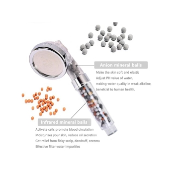 FILTR WODY PRYSZNICOWY SŁUCHAWKA AQUAFILTER (