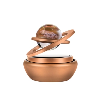 Zapach samochodowy Solarny obrotowy dyfuzor złoty