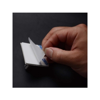 HACZYKI METALOWE ŁAZIENKOWE SAMOPRZYLEPNE SREBRNE