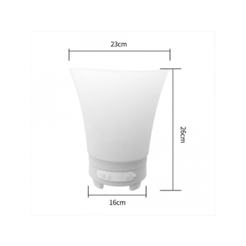 POJEMNIK WIADERKO NA LÓD GŁOŚNIK BLUETOOTH LED