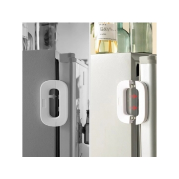 BLOKADA ZAMEK LODÓWKI ZABEZPIECZENIE SZAFEK biały