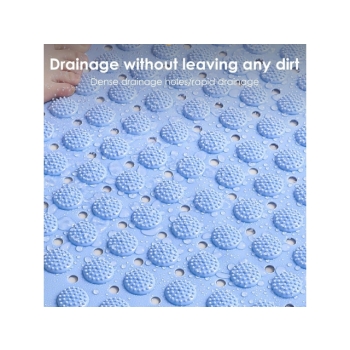 Mata ANTYPOŚLIZGOWA pod prysznic z wypustkami nieb