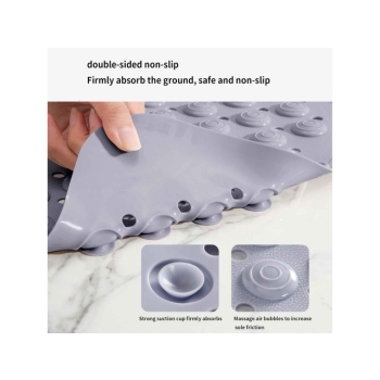 Mata ANTYPOŚLIZGOWA łazienki wanny prysznic różowa