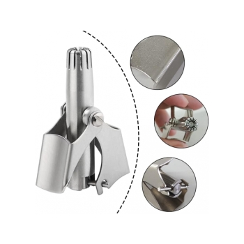 RĘCZNY TRYMER DO WŁOSÓW NOSA MECHANICZNY MASZYNKA