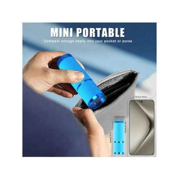 LAMPA LATARKA UV LED DO PAZNOKCI MINI MAŁA Niebies