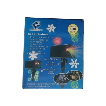 PROJEKTOR ŚWIĄTECZNY LASEROWY LASER LED