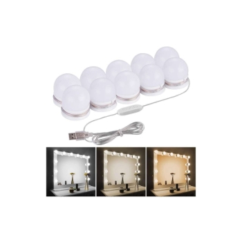 Lampki światełka na lustro toaletki LED do makijaż