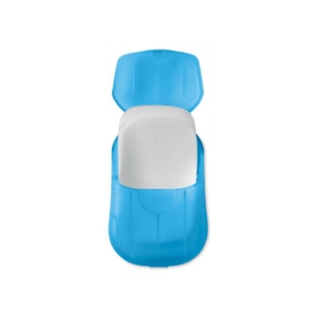 10x Mydło w listkach 20 sztuk + etui niebieskie