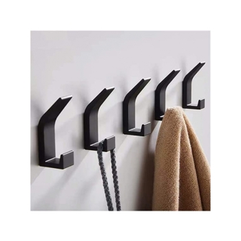 5× WIESZAK ŚCIENNY HACZYK NA UBRANIA ŁAZIENKA KLEJ