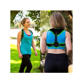 Korektor postawy zielony