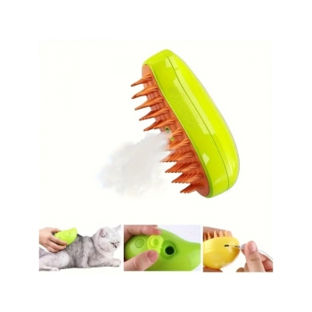 SteamyCat 3-w-1 Szczotka Parowa z Masażem dla Kota