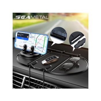 ANTYPOŚLIZGOWA PODSTAWKA DO AUTA NA TELEFON 4w1