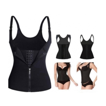GORSET BODY WYSZCZUPLAJĄCY Z REGULACJĄ czarny M