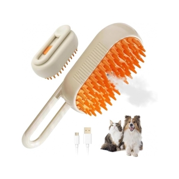 SZCZOTKA DLA PSA KOTA NAWILŻAJĄCA SIERŚĆ PAROWA