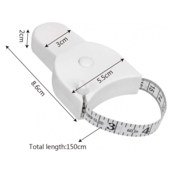 Miarka centymetr do ciała obwodów brzuch MIERNIK