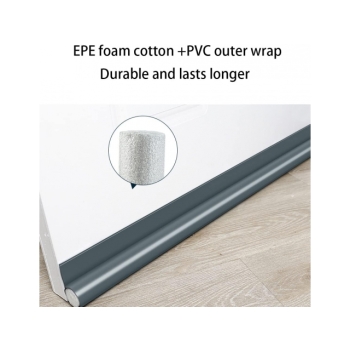 USZCZELKA POD DRZWI PIANKOWA pojedyncza rzep szara