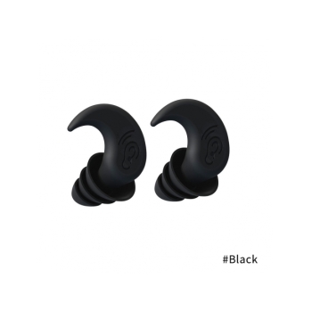 Zatyczki Do Uszu Stopery Wkładki Silikonowe czarne