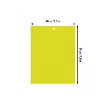 Żółte Lepy na Owady 10SZT 20x10cm
