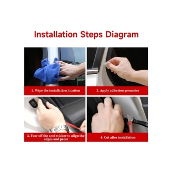 USZCZELKA SAMOPRZYLEPNA DRZWI SAMOCHODU 5m 14X15