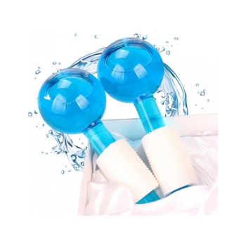 ICE kule do masażu twarzy i oczu NIEBIESKI