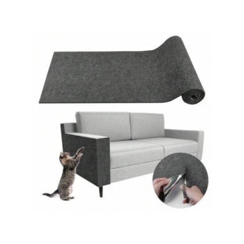 Samoprzylepna mata drapania dla kotów 100x40 szara